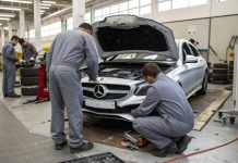Кузовной ремонт Mercedes: восстановление первозданного вида ремонт кузова Мерседес