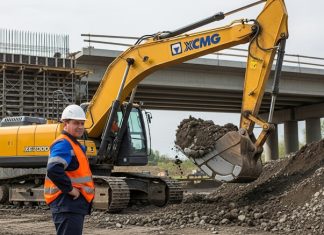 Какие комплектующие для дорожно?строительной техники критичны для простоя техники из Китая Китайский экскаватор на строительной площадке в России как пример надежной дорожно-строительной техники, работающей без простоев