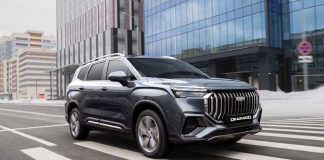 Geely Okavango в московских джунглях Geely Okavango