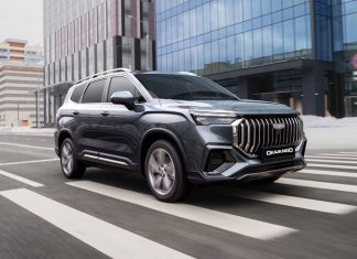 Geely Okavango в московских джунглях Geely Okavango